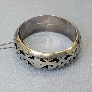 MEXICO Vintage Silver Bangel